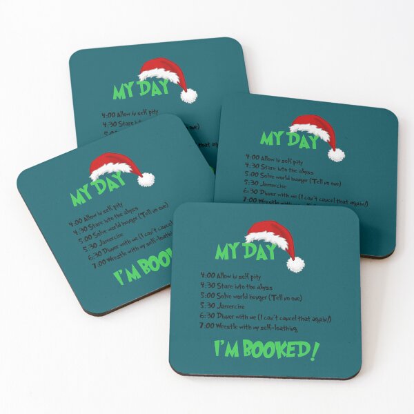Item preview, Christmas Schedule Premium  designed and sold by AgustinaTshirt.