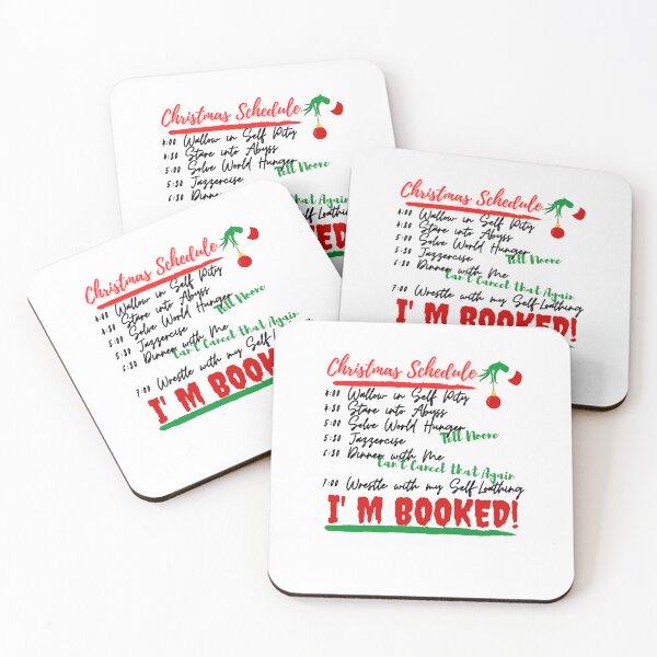 Item preview, Christmas Schedule designed and sold by AgustinaTshirt.