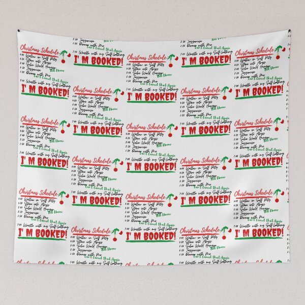Item preview, Christmas Schedule designed and sold by AgustinaTshirt.