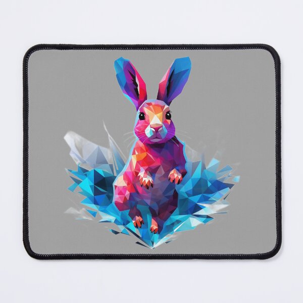 Item preview, Bunnycore Polygon Synthwave designed and sold by MyBunnyverse.