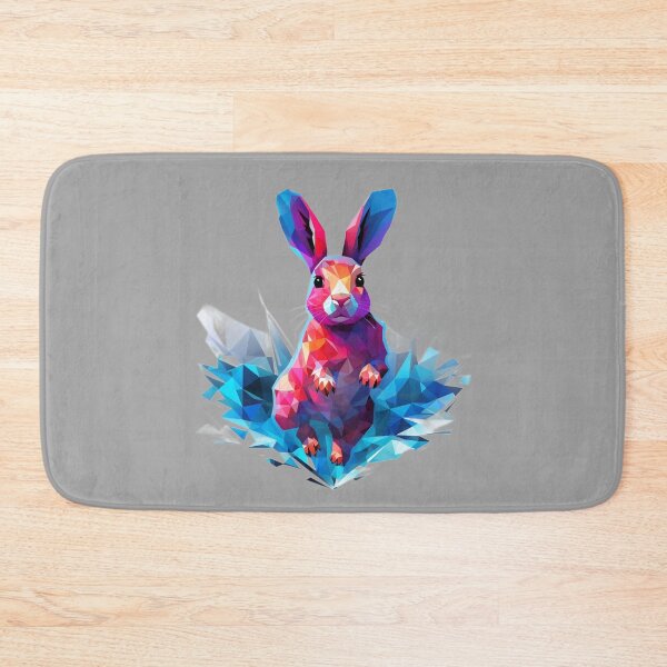 Item preview, Bunnycore Polygon Synthwave designed and sold by MyBunnyverse.