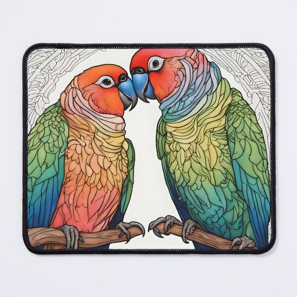 Item preview, African Lovebirds designed and sold by Guerrillagram.