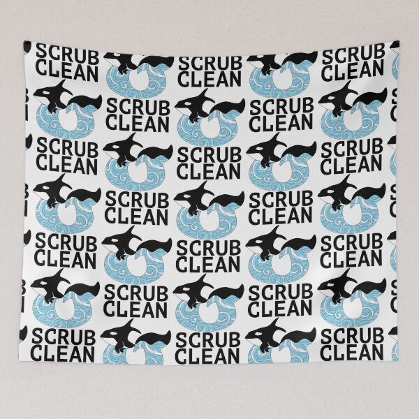 Item preview, Clean and Scrub of the C_amp_S Union Killer Whale Tank designed and sold by beattyjamil.