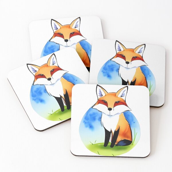 Item preview, Kawaii style cute fox designed and sold by CleanDecor.
