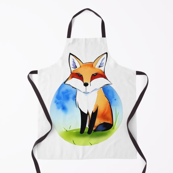 Artikelvorschau, Süßer Fuchs im Kawaii-Stil entworfen und verkauft von CleanDecor.