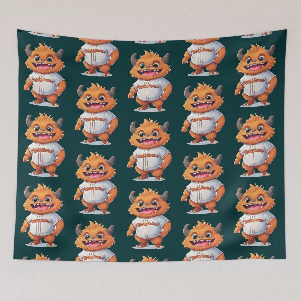 Item preview, Crazy Baseball Monster VI designed and sold by AgustinaTshirt.