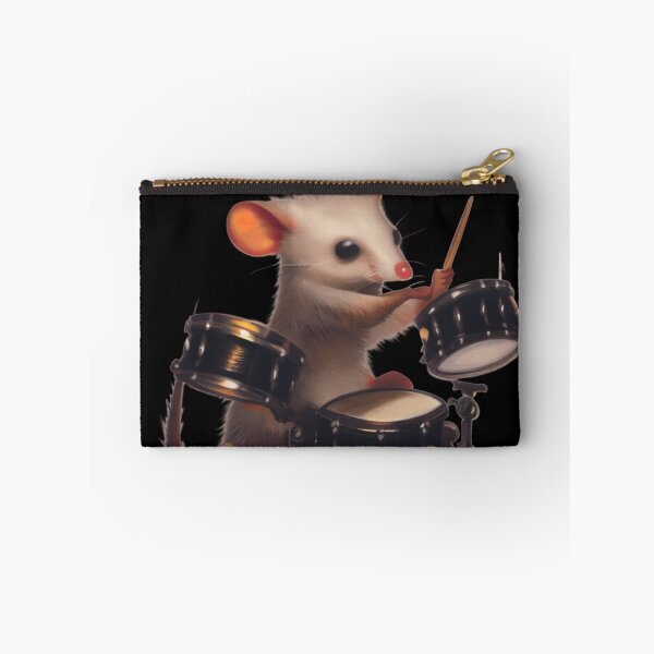 Item preview, Possum playing drums designed and sold by Kuki-shop.
