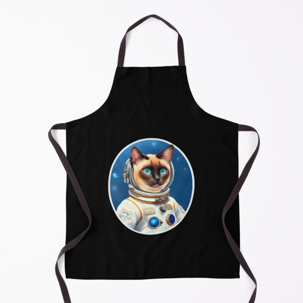 Item preview, Siamese cat kitten astronaut space designed and sold by w1ckerman.
