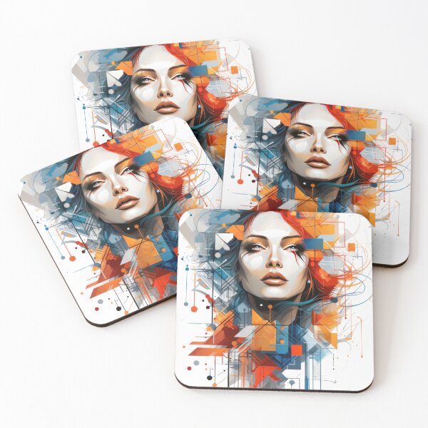 Item preview, Facets of Femininity: Geometric Grace designed and sold by KaleidoKiosk.