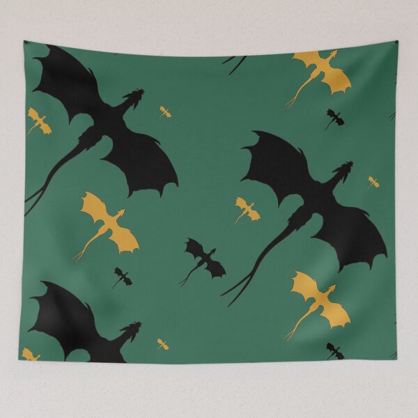 Item preview, Fourth Wing Deep Green Dragon designed and sold by TheFantazyForge.