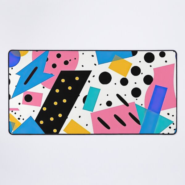 Item preview, Funky 80s and 90s Nostalgia Pop Pattern designed and sold by AeonAcademy.
