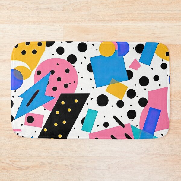 Item preview, Funky 80s and 90s Nostalgia Pop Pattern designed and sold by AeonAcademy.