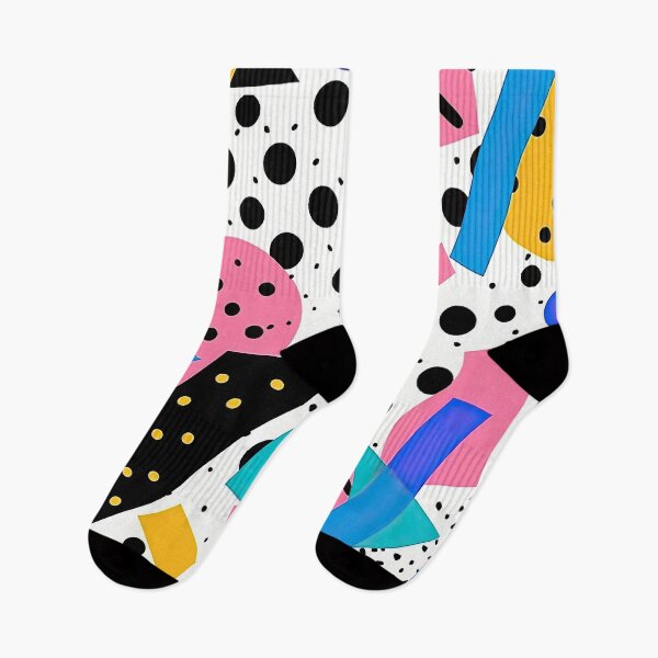 Item preview, Funky 80s and 90s Nostalgia Pop Pattern designed and sold by AeonAcademy.