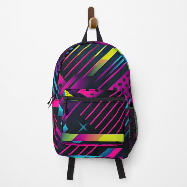 Item preview, 80s and 90s Retro Pop Synthwave Pattern designed and sold by AeonAcademy.