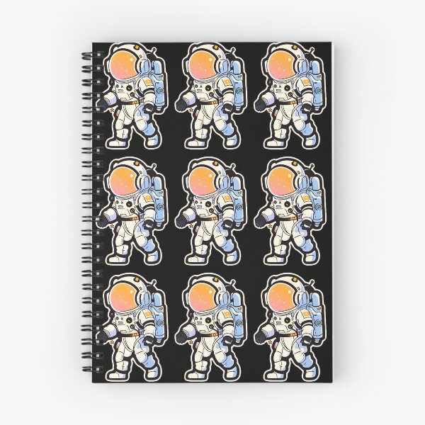 Item preview, Astronaut Dot Day Black Background Shirt Design by ZeesDesign on Redbubble designed and sold by ZEESDESIGN.