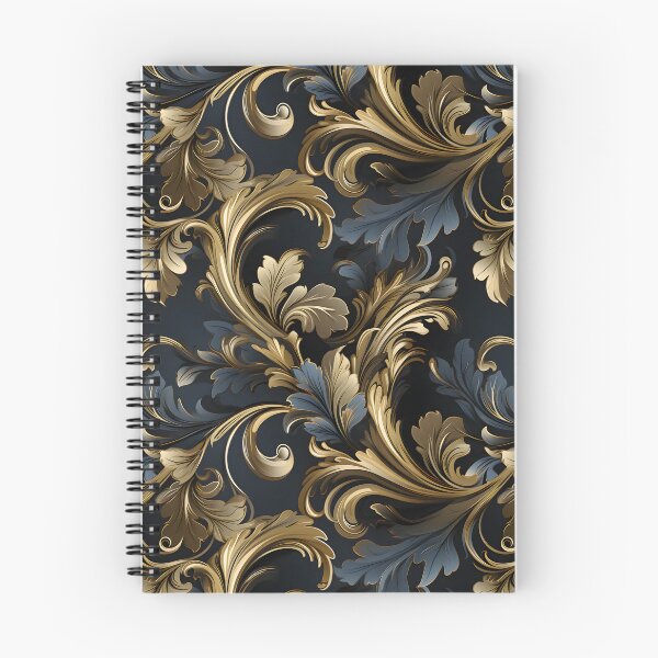 Aperçu de l'œuvre Décor baroque et damassé élégant : motifs ornés vintage créée et vendue par AlienSkinEyes.