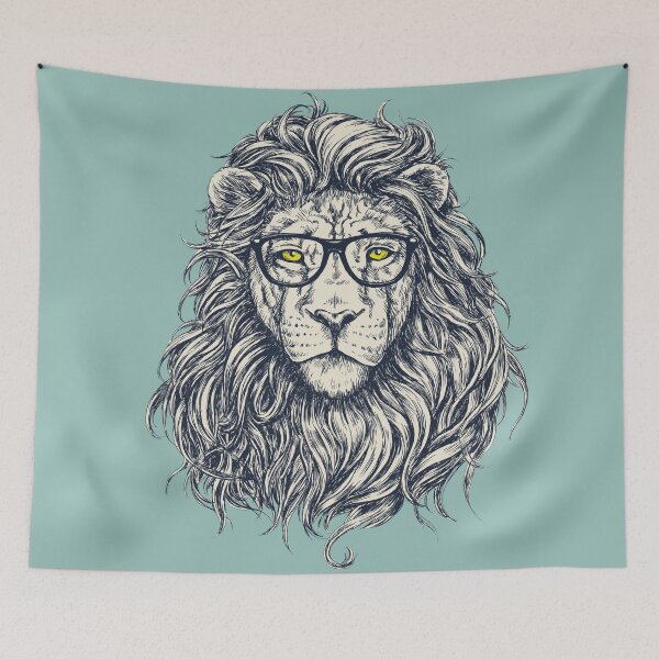 Item preview, Hipster Lion Design designed and sold by SoNifty.