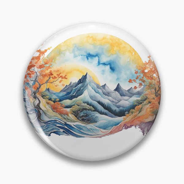 Artikelvorschau, Torn Paper Mountain entworfen und verkauft von Glenburn Graphics.