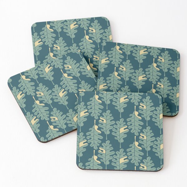 Item preview, Voluminous Autumn Foliage Array [navy-green] designed and sold by Aia UENO design.