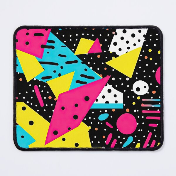 Item preview, Funky 80s and 90s Nostalgia Pop Pattern designed and sold by AeonAcademy.