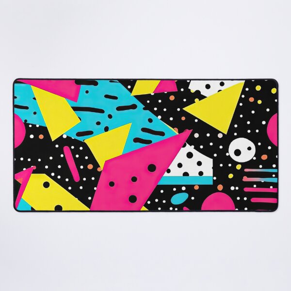 Item preview, Funky 80s and 90s Nostalgia Pop Pattern designed and sold by AeonAcademy.