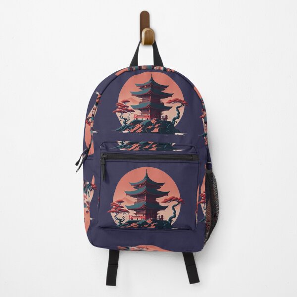 Item preview, Japanese temple designed and sold by Aesthetic-Verse.