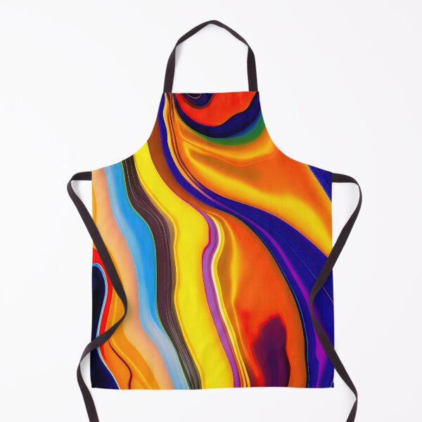 Item preview, Abstract 01 - Fluid Serenity - Blue Purple Yellow designed and sold by Artekinium.
