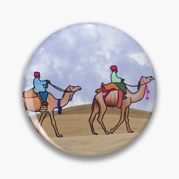 Item preview, Semi-abstract called Caravan 2 designed and sold by Dorothea Neumann.