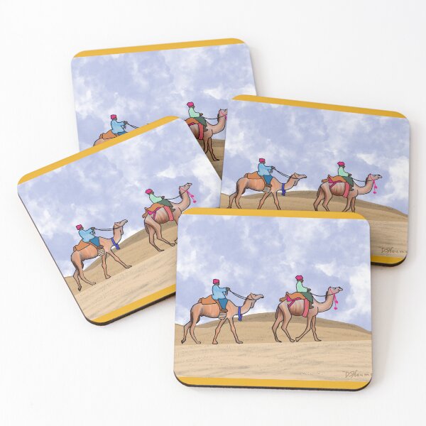 Item preview, Semi-abstract called Caravan 2 designed and sold by Dorothea Neumann.