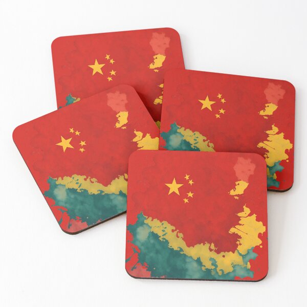 Item preview, China flag splash art designed and sold by Dr-Kane.