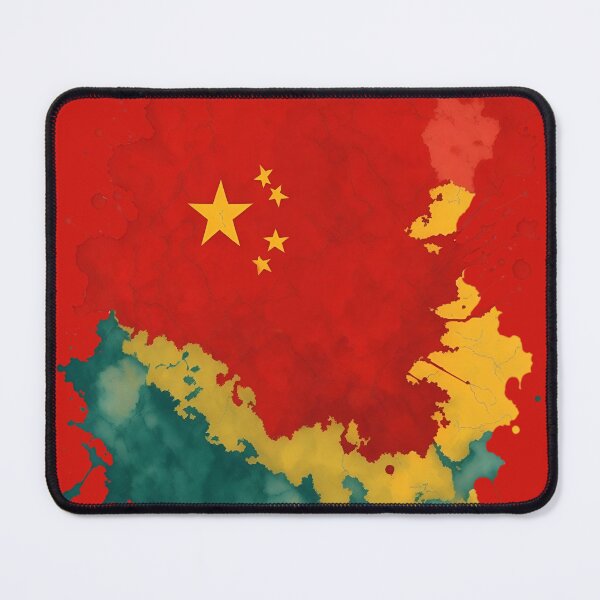 Item preview, China flag splash art designed and sold by Dr-Kane.