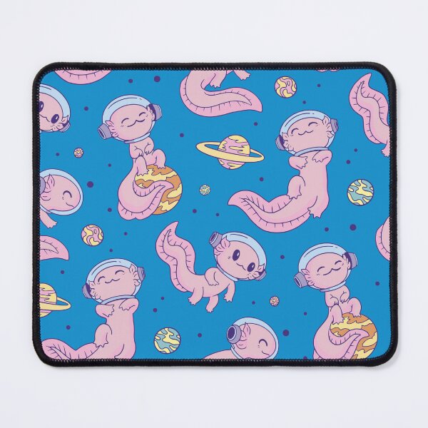 Item preview, Axolotl Adventures: Explore Space with Our Cute Astronaut Axolotl Art! designed and sold by DearCutesyCo.