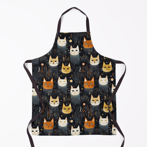 Item preview, Feline Whiskers: Cat Pattern designed and sold by TheFrenchVegan.