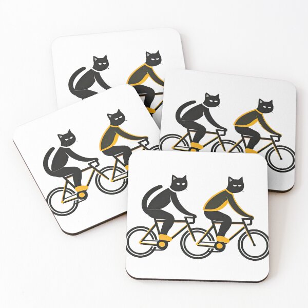 Item preview, Cycling cats designed and sold by faberrzhe.