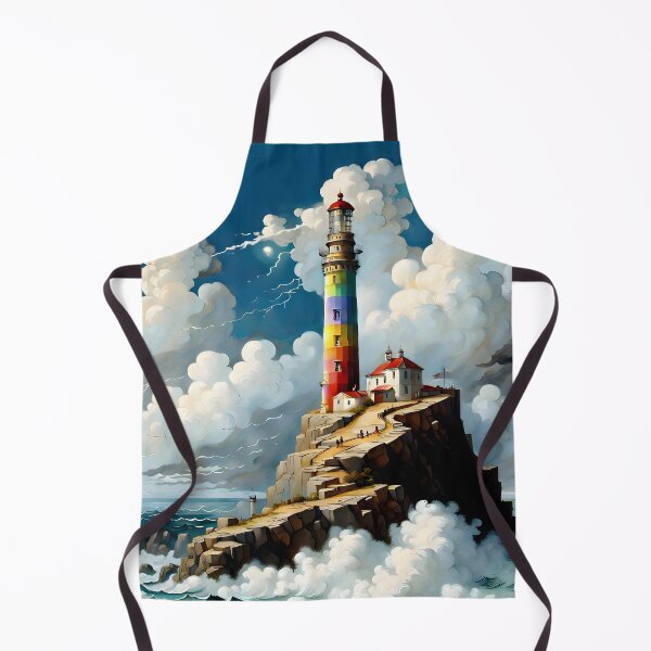 Item preview, Rainbow Lighthouse designed and sold by DiscoGypsyFish.
