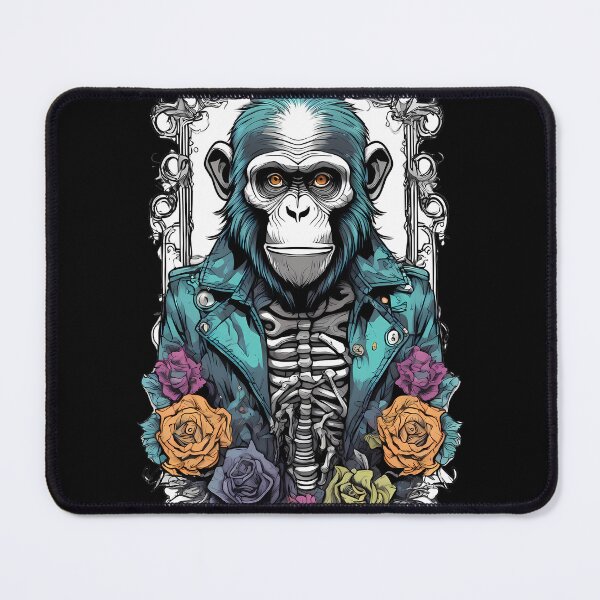 Item preview, Sinister Monkey Graced by Flowers designed and sold by Mechanical-Artt.