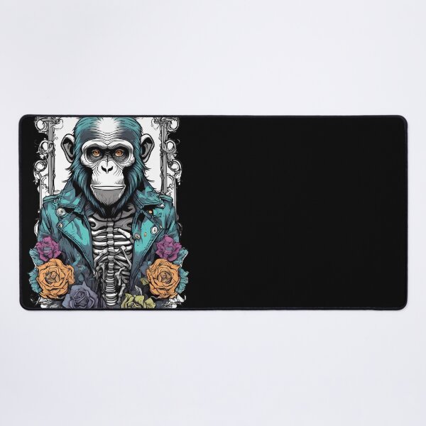 Item preview, Sinister Monkey Graced by Flowers designed and sold by Mechanical-Artt.