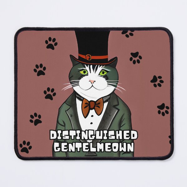 Item preview, Cat in hat Disctinguished gentelmeown cat aristocrat designed and sold by hanabiprints.