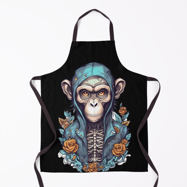 Item preview, Macabre Monkey and Floral Elegance designed and sold by Mechanical-Artt.