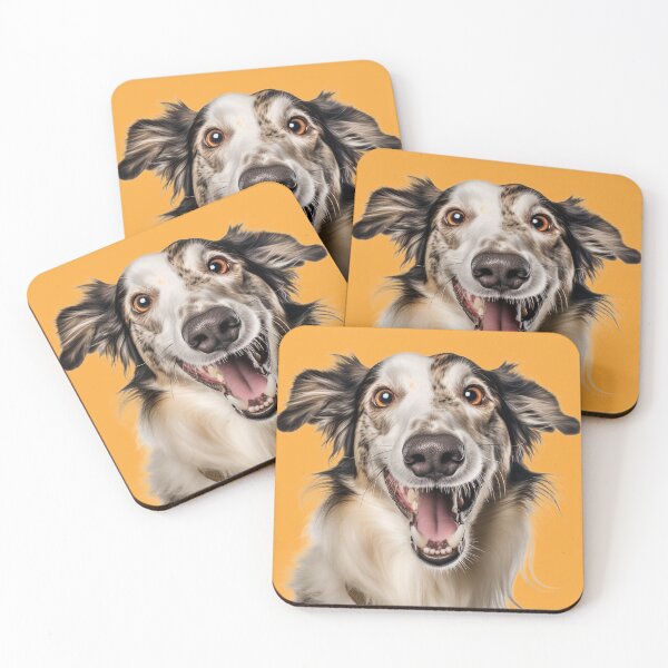 Item preview, Smiling Dog - Borzoi designed and sold by Infinindy.