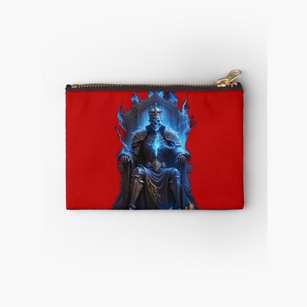 Item preview, Skeleton King Sitting on the Throne (Red) designed and sold by AmaziaCo.