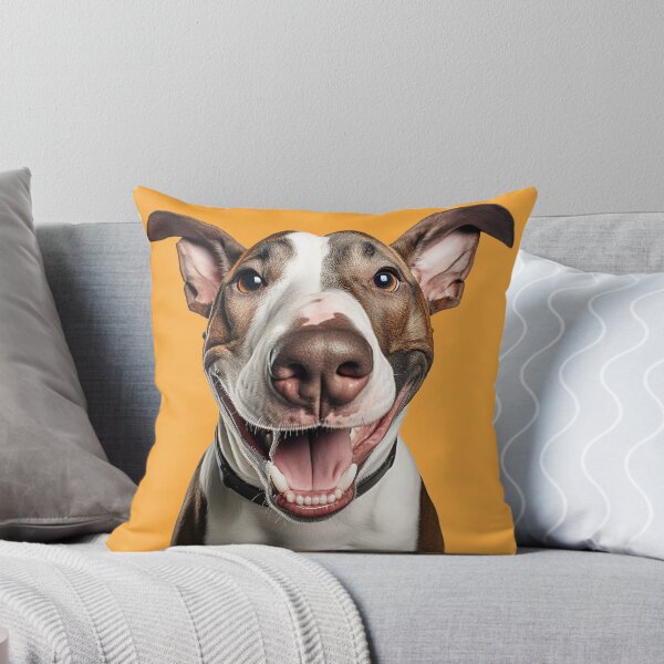 Item preview, Smiling Dog - Bull Terrier designed and sold by Infinindy.