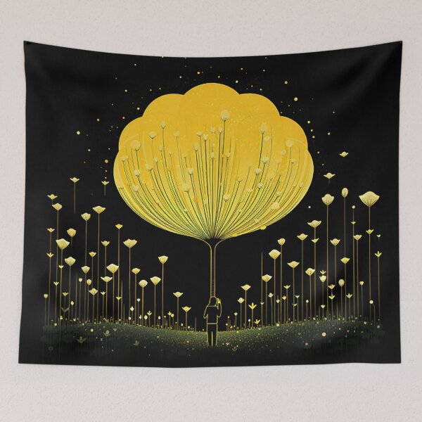 Item preview, Tiny Seed Illustration - Elegant Minimalist Nature Art designed and sold by PaintbrushPlace.