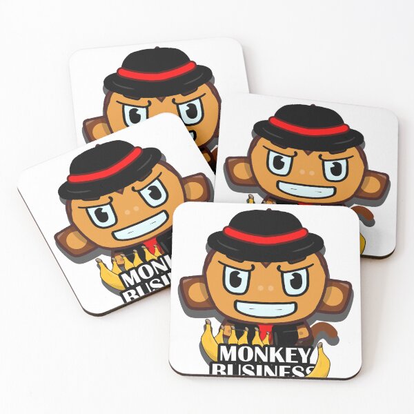 Item preview, funny monkey business ape gangster designed and sold by MonkiFlipp.