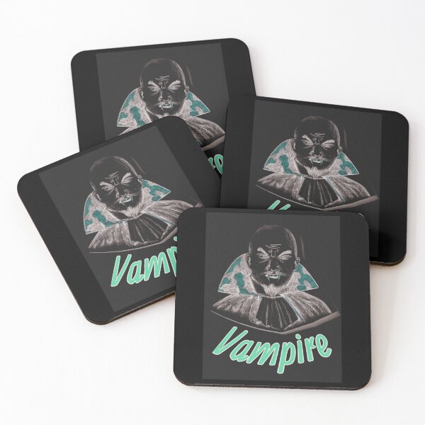 Item preview, Negative of Vampire with lettering designed and sold by Lucky Day Shop 777.