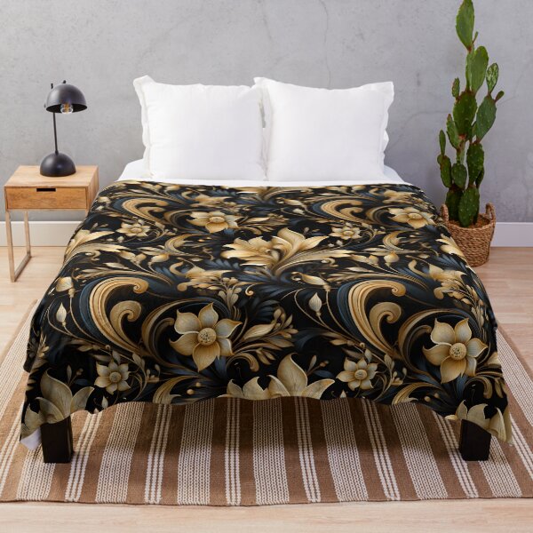 Aperçu de l'œuvre Décor baroque et damassé élégant : motifs ornés vintage créée et vendue par AlienSkinEyes.