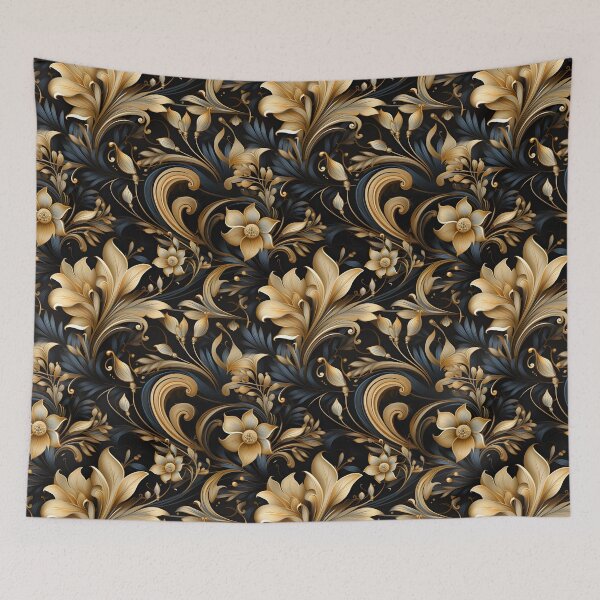Item preview, Elegant Baroque and Damask Decor: Vintage Ornate Patterns designed and sold by AlienSkinEyes.