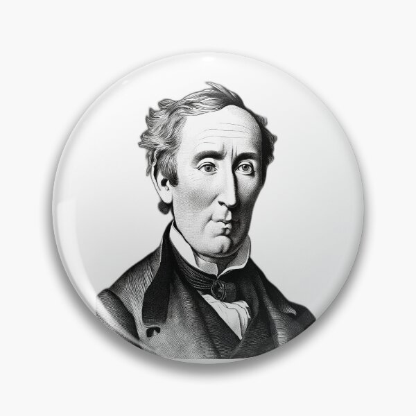 Item preview, Portrait of Hans Christian Andersen designed and sold by NTGUILTY.