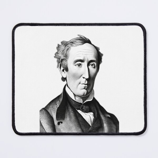 Item preview, Portrait of Hans Christian Andersen designed and sold by NTGUILTY.