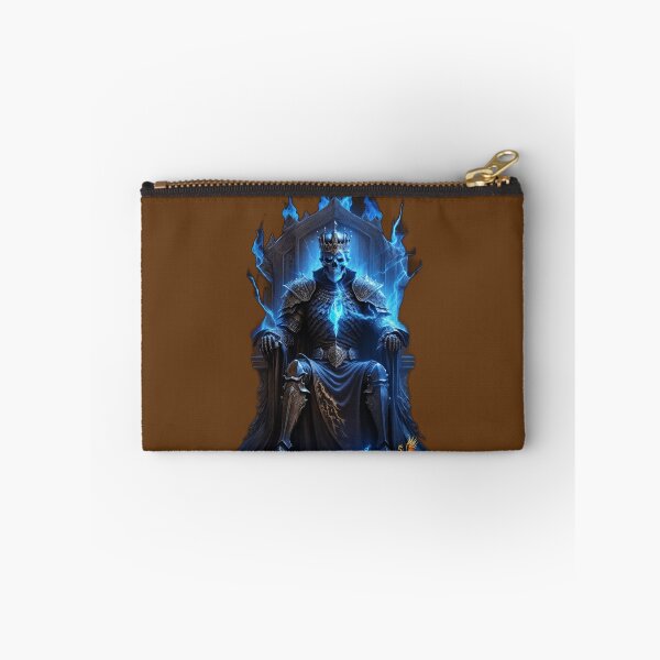 Item preview, Skeleton King Sitting on the Throne (Brown) designed and sold by AmaziaCo.